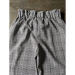 Joe Benbasset Joe B Women's Black‎ Red Plaid  Paper Waist Ankle Dress Pants  Size Medium Photo 6