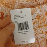 Guess Size Medium M Pomelo Orange Paisley Long Jumpsuit NEW NWT Comfy Photo 10