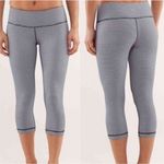 Lululemon  Wunder Under Crop II Gingham Leggings Photo 1