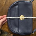 Talbots genuine leather purple saddle bag Photo 12