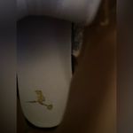 Nike White and Metallic Gold Air Jordan 1 Retro Sneakers Photo 11