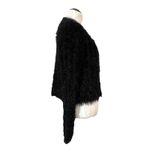 NWT TACH Clothing Helga Fuzzy Cropped Cardigan Photo 9