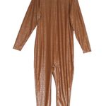 SKIMS  Shimmer Catsuit Full Length Bodysuit Copper 3X NWT Photo 0