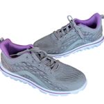 Propet TravelActiv Axial Sneakers Womens 10 4E Gray Purple Mesh Cushion Comfort Photo 0