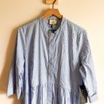 Tuckernuck New  Blue Stripe Royal Shirt Dress Size XL Photo 6