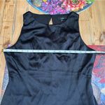 NWT Contemporary Elegance Black and Cream Satin Tulle Midi Dress Size M Photo 4