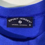 Spirit Jersey X NBA Chicago Bulls Blue Sparkle Print Long Sleeve Top Size S Photo 6