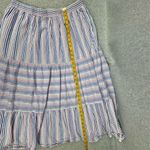 Lane Bryant Women's Size 14/16 Striped Cotton Maxi Skirt Long Casual Spring Photo 6