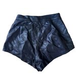 Edikted Ramona High Waist Faux Leather
Shorts EUC Photo 7