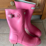 Hunter Boots Hunter Original Short Rain Boots Pink Photo 0