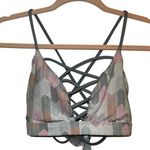 Victoria Sport  Strappy Colorful Sports Bra Small Photo 0