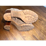 Tory Burch  Leigh Suede Lug Sole With Logo Booties River Rock Photo 5