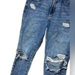 Garage Denim Mom Jean Distressed Blue Denim Jeans Size 7 28 Pre-owned Photo 4