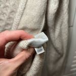 Vince  Mixed Cable Knit Wool & Cashmere Blend Sweater Cream Photo 4