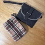 Icing  Faux Leather Y2K Plaid Interchangeable Wristlet Coin Purse Photo 1