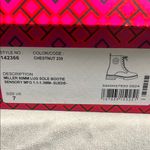 Tory Burch  Tan Lace Up Boots with Chunky Sole size7 Photo 1