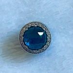 Pandora  Sparkling Blue + Black Woven Choker Necklace Photo 6