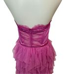 For Love & Lemons x Revolve Bustier Gown Fuschia Pink Purple Photo 5