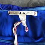 Chelsea and Violet Pleated One Shoulder Blue Dress Small Holiday Party Dress NEW Photo 4