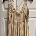 Maurice's NWT Lace Peplum Tank Top W/ Adjustable Criss-Cross Straps Size Medium Photo 3