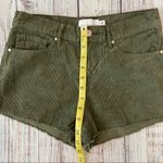 Kendall + Kylie Dark Olive Corduroy Shorts. Size 25 Photo 7