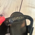 SAS Black Leather Suntimer Heeled Sandal Tripad Slingback Comfort Women Sz 9.5 Photo 11