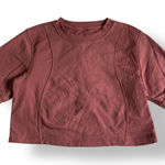 Lululemon  Athletica Cotton French‎ Terry Swift Tee Womens Size 8 in Brier Rose Photo 0