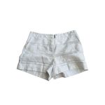 AX ARMANI EXCHANGE White Paneled Dress Shorts Size 4 Photo 8