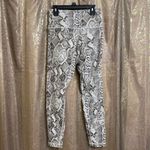 Victoria's Secret Love Cloud Crossover Snake Skin Print Leggings Size 10 NWOT Photo 1