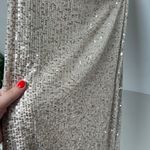 Altar'd State Altar’d State Champagne Sequin Skirt  Photo 2