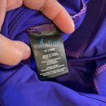 Catalina Plus Size  Sporty Racerback Purple Swimsuit Size 1X/16W EUC #1103 Photo 5
