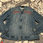 Harley Davidson women’s Jean jacket. Like new Blue Size 1X Photo 0
