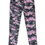 FILA  Running Black Pink Gray White Geometric Pattern Athletic Leggings XS Photo 5