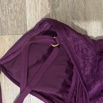 Bleu Rod Beattie  Deep Purple Lace Swimwear Photo 4