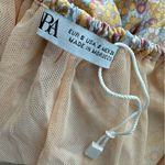 ZARA NEW  Floral Saten Ballon Top Size Small Photo 6