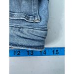 Lucky Brand Jeans Women's Distressed Ankle Skinny Stretch Solid Blue Size 10 New Photo 6