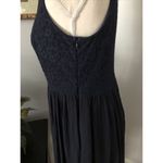 Xhilaration Lace Dress M Sleeveless Lined Keyhole Back Two Button Zipper Side Photo 5