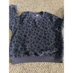 Old Navy  blue fuzzy long‎ sleeve shirt size large Photo 1