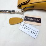 Mellow World Vegan leather Elegant Yellow/ Mustard Crossbody Bag NEW Yellow Photo 6