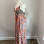 Molly Bracken Printed Long Dress in Pink Isabelle Size XS Photo 11