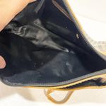 Fendi Classic Vintage  Brown Pin Stripe Zippered Crossbody Shoulder Bag Photo 7