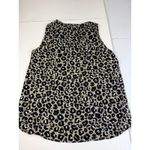 Michael Kors Michael Green Leopard Print Top L Photo 2