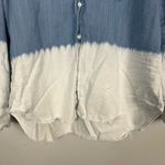Frank & Eileen  button Shirt size M Womens Distressed Long Sleeve Cotton Photo 5