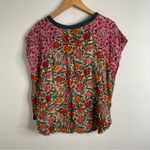 Natural Life Floral Back Short Sleeve Tee Size Medium Photo 4