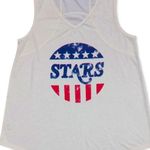 Style & Co  Stars Graphic Tank Top White Sleeveless Patriotic USA Women’s Size XL Photo 1