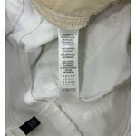 White House | Black Market Size 6 The Skinny Crop Jeans White Floral Embroidered Photo 10