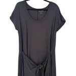 Universal Standard NWT  Summer Wrap Dress Black Sz 10-12‎ Minimalist Contemporary Photo 5