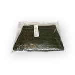 HTF: new Goldenbleu 𖣴 Farah Quilted Clutch Bag 𖣴 Rose Gold + Green Moss Leather Photo 12