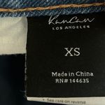 KanCan Bermuda Jean Shorts Womens XS Light Was Denim Distressed Boyfriend Grunge Blue Photo 5