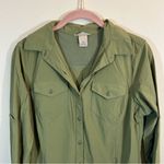 Duluth Green Camping Shirt Dress Women’s XS Green Photo 1